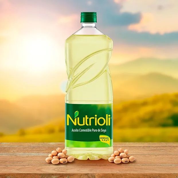 Aceite Nutrioli puro de soya 946 ml