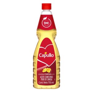 Aceite puro de canola Capullo 750 ml