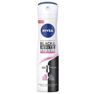 Antitranspirante NIVEA invisible black & white clear spray 150 ml