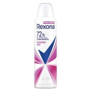 Antitranspirante Rexona powder dry en aerosol para dama 150 ml