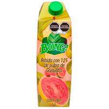 Bebida Boing tradicional con 125 de pulpa de guayaba 1 l
