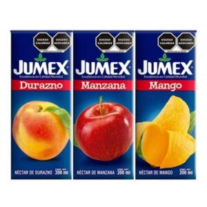 Bebida Jumex mini sabores surtidos 4 pzas de 200 ml c/u
