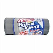 Bolsas para basura La Casera medianas inorgánicas 20 pzas