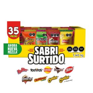 Botana Sabrisurtido 35 pzas