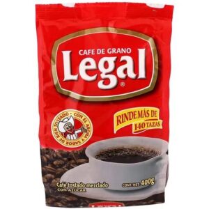 Café soluble Legal mezclado con azúcar 180 g