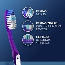 Cepillo de Dientes Oral-B 123 con Cerdas Medias, 1 pzas