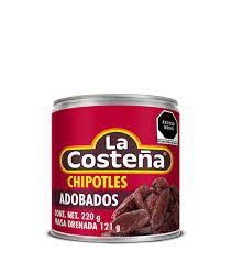 Chiles chipotles La Costeña en adobo 105 g
