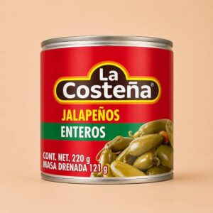 Chiles jalapeños La Costeña enteros en escabeche 220 g