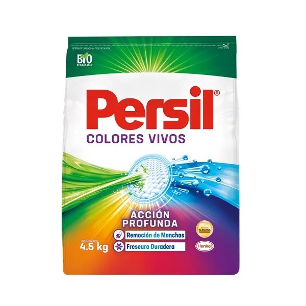 Detergente en polvo Persil Colores Vivos 4.5Kg