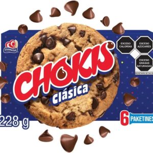 Galletas Chokis con chispas sabor chocolate 228 g