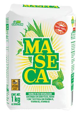 Harina de maíz Maseca nixtamalizado 1 kg