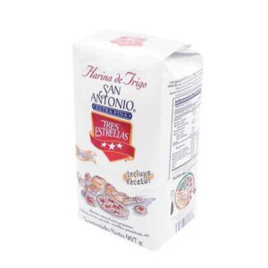 Harina de trigo Tres Estrellas San Antonio extra fina 1 kg