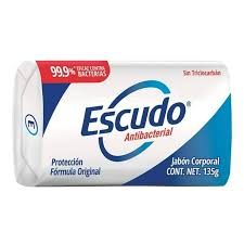Jabón corporal Escudo antibacterial protección neutra 135 g