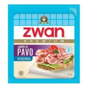 Jamón de pavo Zwan premium virginia 250 g