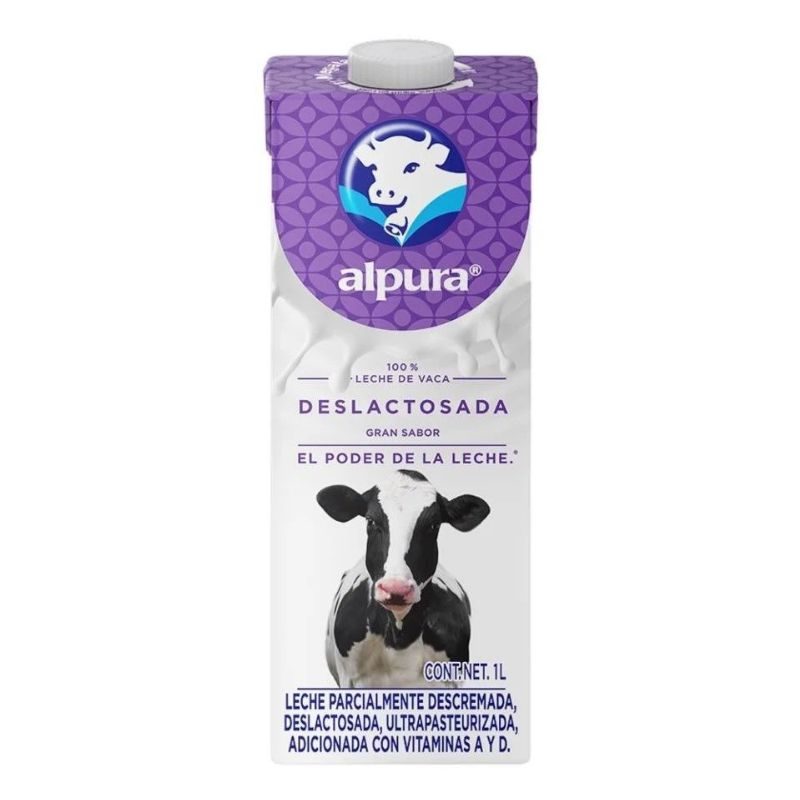 Leche Alpura Deslactosada 1L