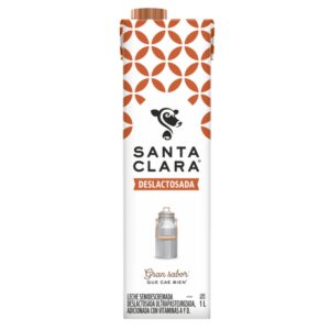 Leche Deslactosada Santa Clara 1L