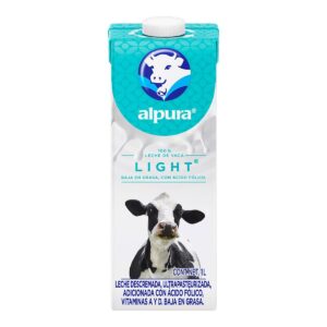 Leche Light Alpura Ultrapasteurizada 1L