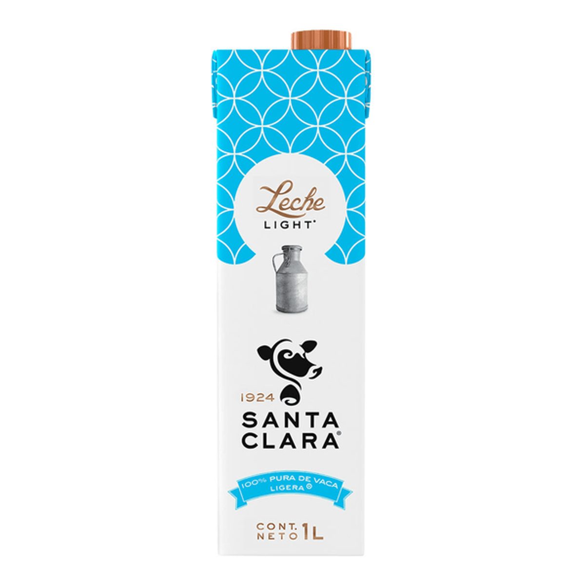 Leche Light Santa Clara 1L