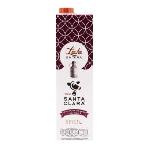 Leche Semi Descremada Santa Clara 1L