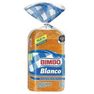 Pan Bimbo blanco 350g