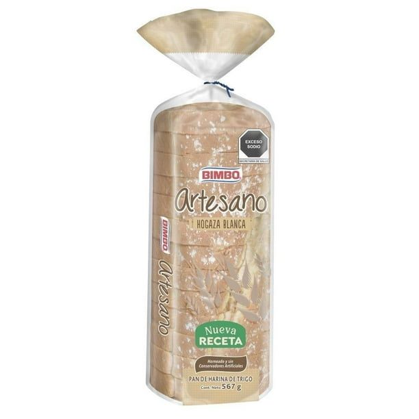 Pan Bimbo blanco 620 g
