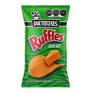Papas fritas Ruffles sabor queso 278 g
