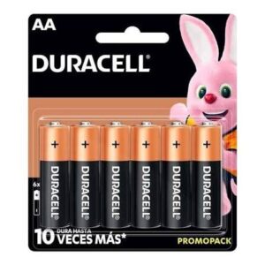Pilas Duracell AAA 6 Piezas