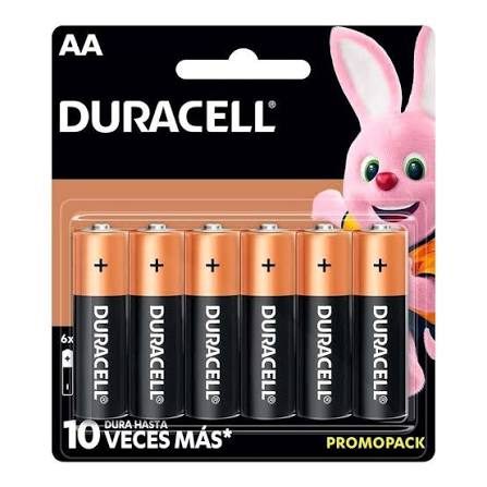 Pilas Duracell AAA 6 Piezas