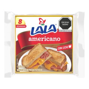 Queso americano Lala 16 rebanadas 288 g