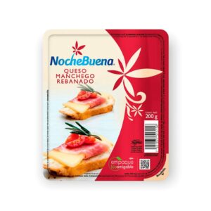 Queso manchego NocheBuena rebanadas 200 g