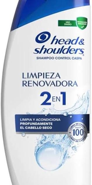 Shampoo Control Caspa Head & Shoulders Limpieza Renovadora 2 en 1 650 ml