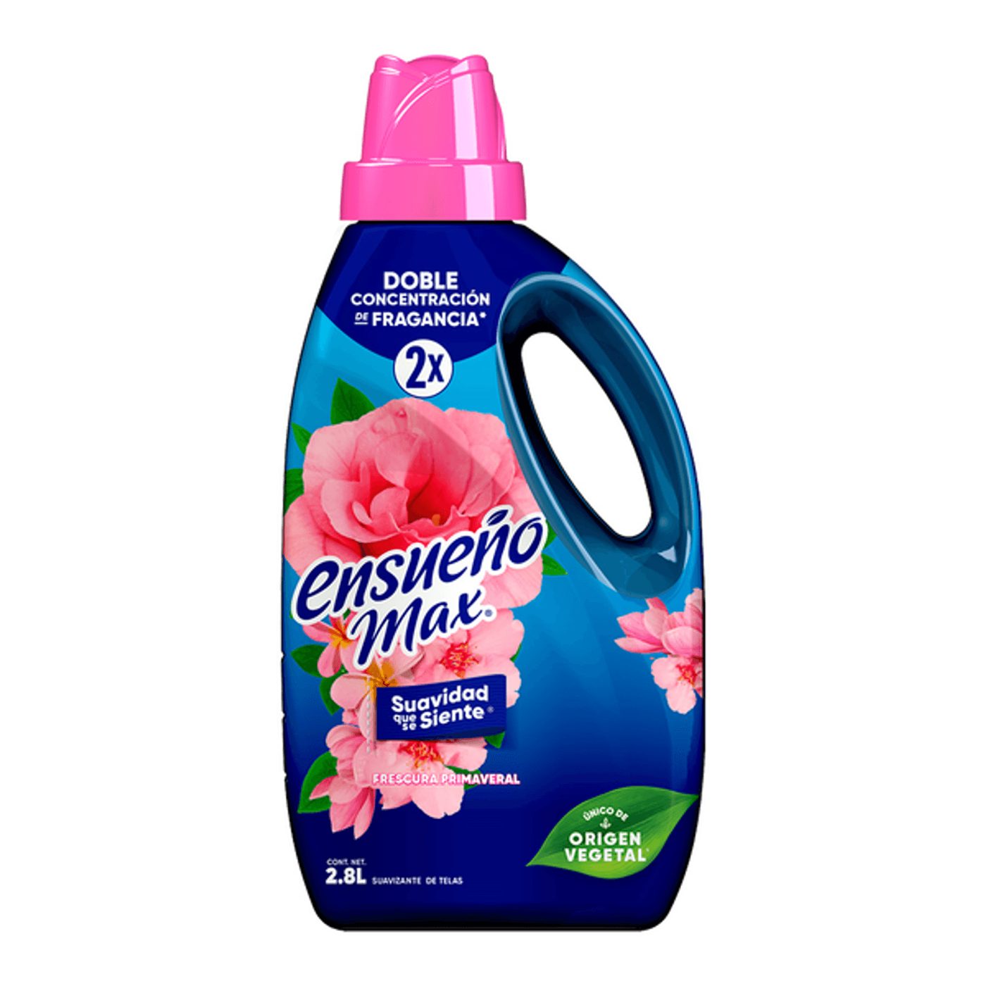 Suavizante de telas Ensueño Max frescura primaveral 2.8 l